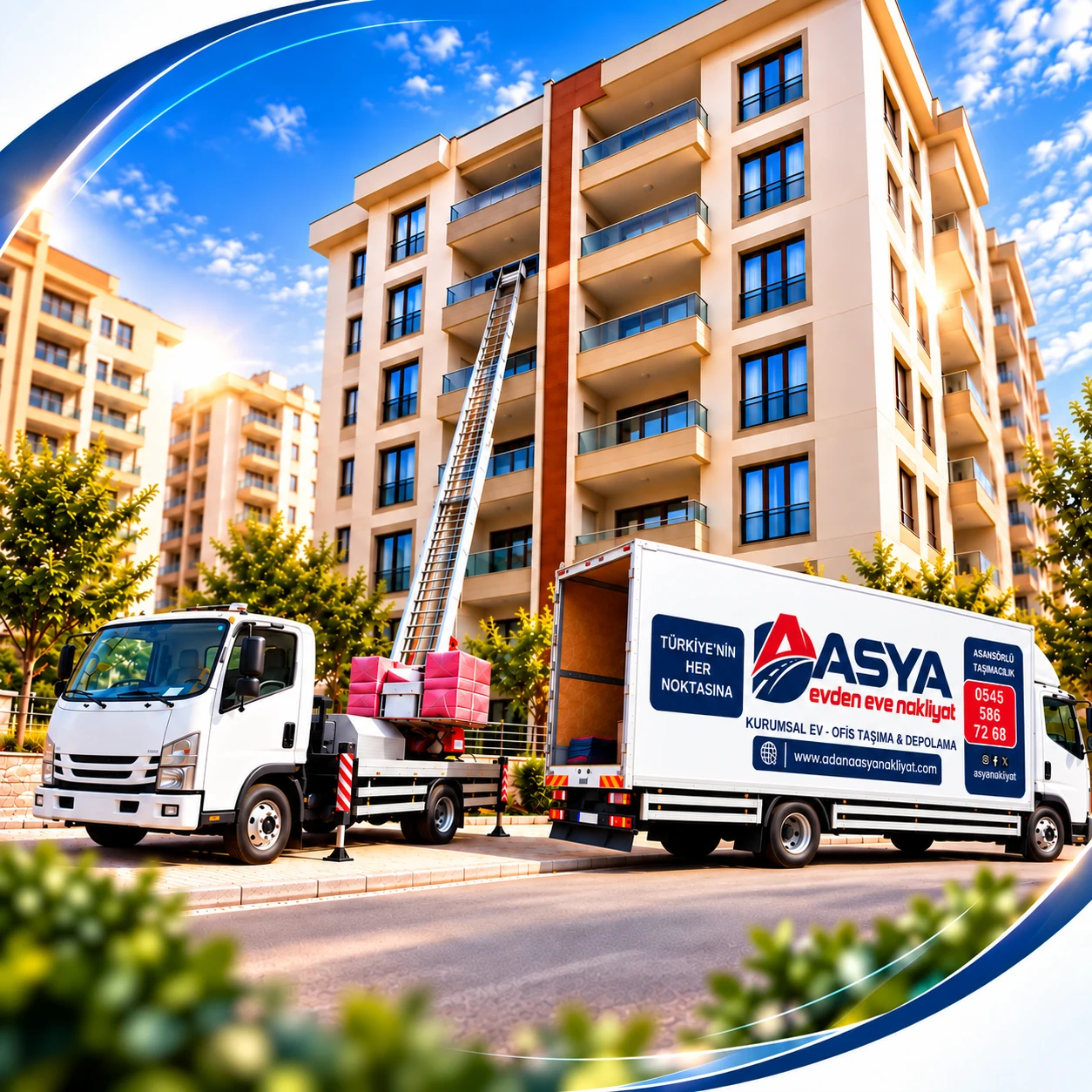 Asya Nakliyat Adana taşıma operasyonu